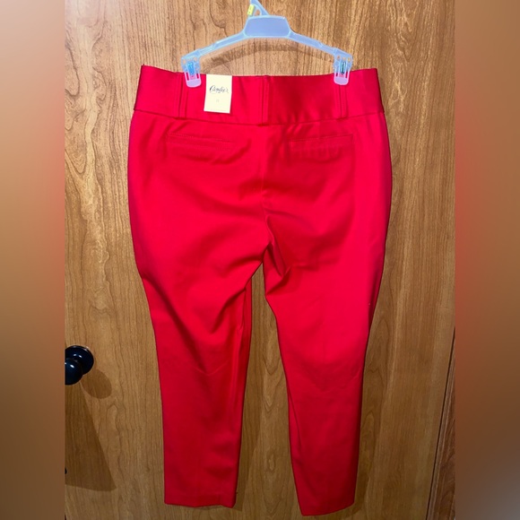 Candie's Bold Red Trousers - Picture 4 of 5
